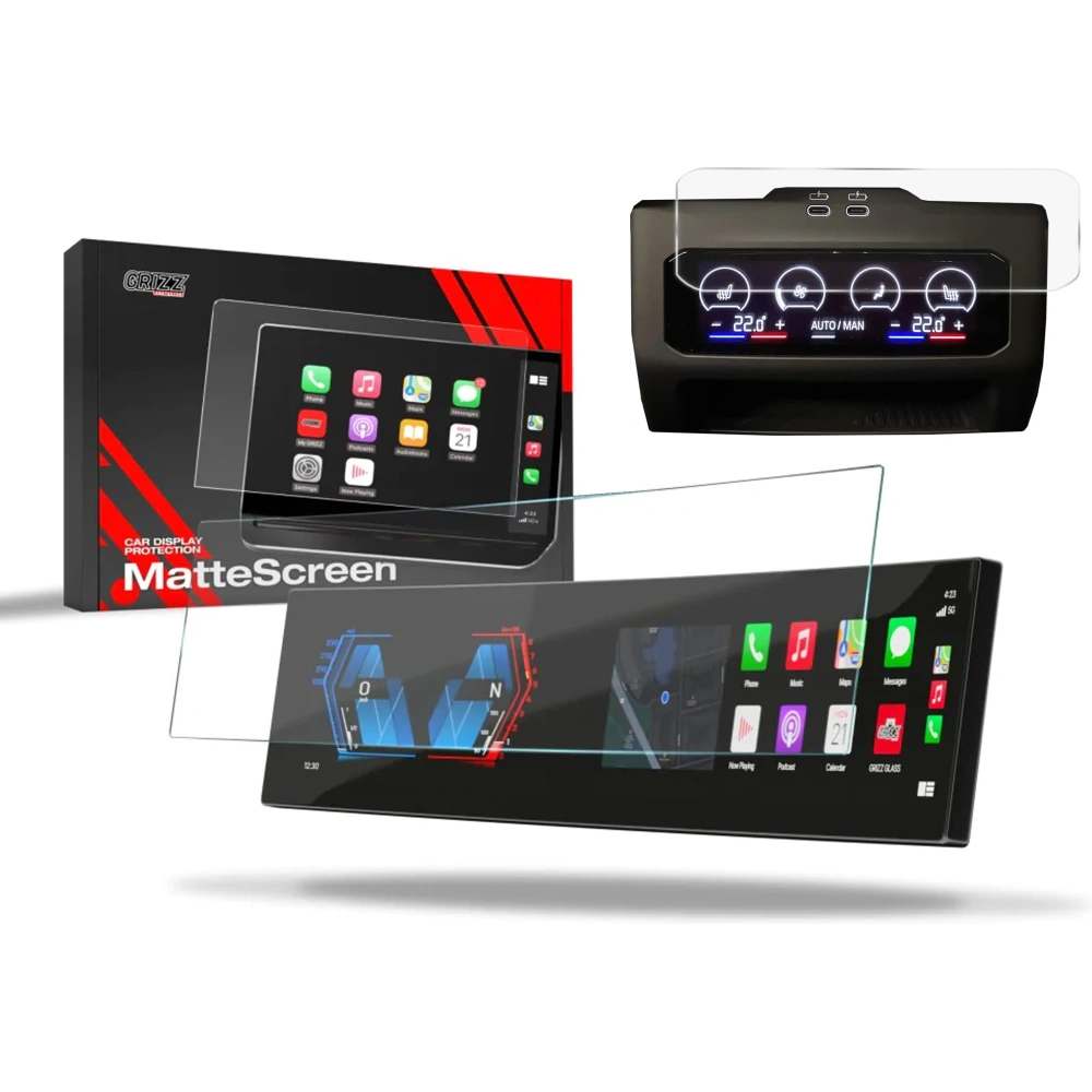 Hurtownia GSM - Matte Folie GrizzGlass CarDisplay Schutz für BMW 5 G60 2023-2024 [2w1] - GRZ9762 - {ean13} - Hurt