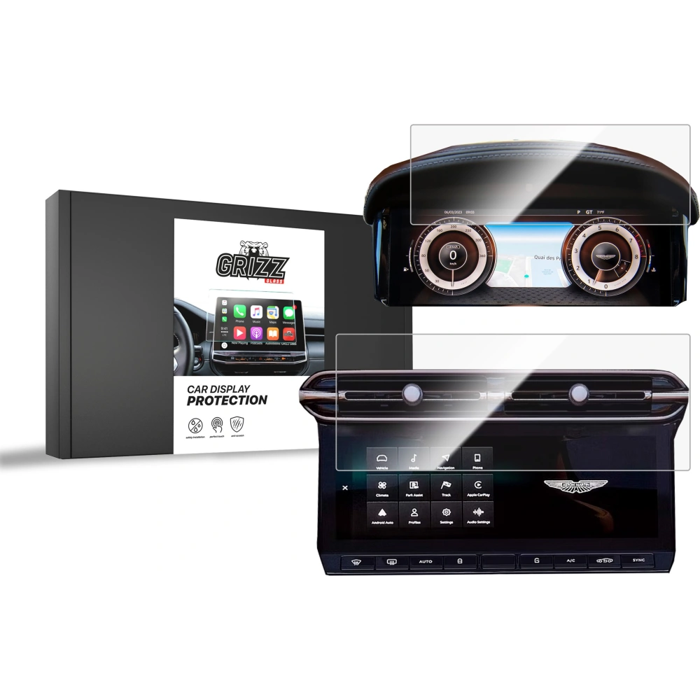 Hurtownia GSM - Fólie keramická GrizzGlass ochrana CarDisplay pro Aston Martin DB12 2024 [2w1] - GRZ9767 - {ean13} - Hurt
