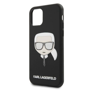 Hurtownia GSM - Karl Lagerfeld KLHCN65GLBK iPhone 11 Pro Max schwarz/black Iconik Embossed & Glitter - KLD170BLK - {ean13} - Hurt