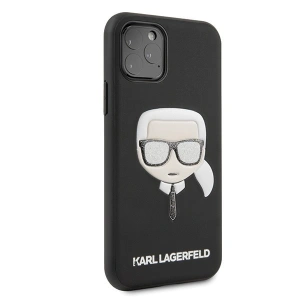 Hurtownia GSM - Karl Lagerfeld KLHCN65GLBK iPhone 11 Pro Max schwarz/black Iconik Embossed & Glitter - KLD170BLK - {ean13} - Hurt