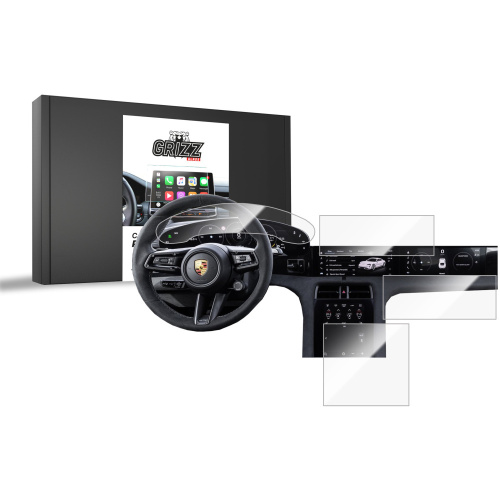 Hurtownia GrizzGlass - 5906146425095 - GRZ9780 - Folia ceramiczna GrizzGlass CarDisplay Protection do Porsche Taycan 2024 [4w1] - B2B homescreen