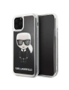 Karl Lagerfeld KLHCN65ICGBK iPhone 11 Pro Max czarny/black Iconic Glitter