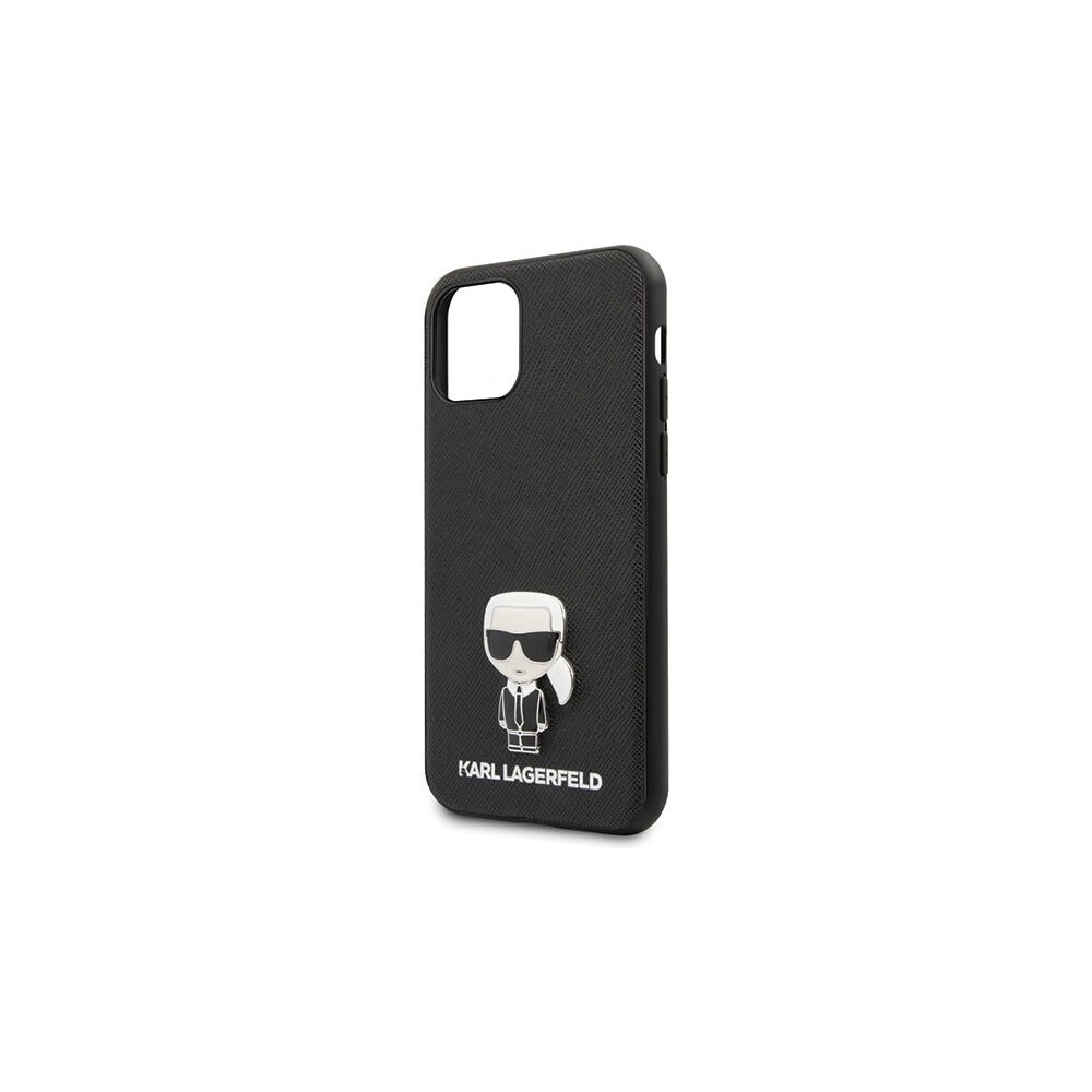 Hurtownia GSM - Karl Lagerfeld KLHCN65IKFBMBK iPhone 11 Pro Max hardcase czarny/black Saffiano Ikonik - KLD173BLK - {ean13} - Hurt