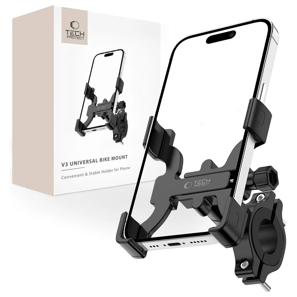 Hurtownia GSM - Fahrradhalterung Tech-Protect V3 Universelle Fahrradhalterung schwarz - THP2803 - {ean13} - Hurt