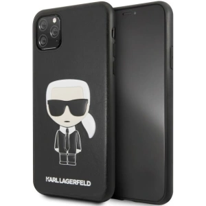 Karl Lagerfeld KLHCN65IKPUBK iPhone 11 Pro Max hardcase czarny/black Iconic Karl Embossed