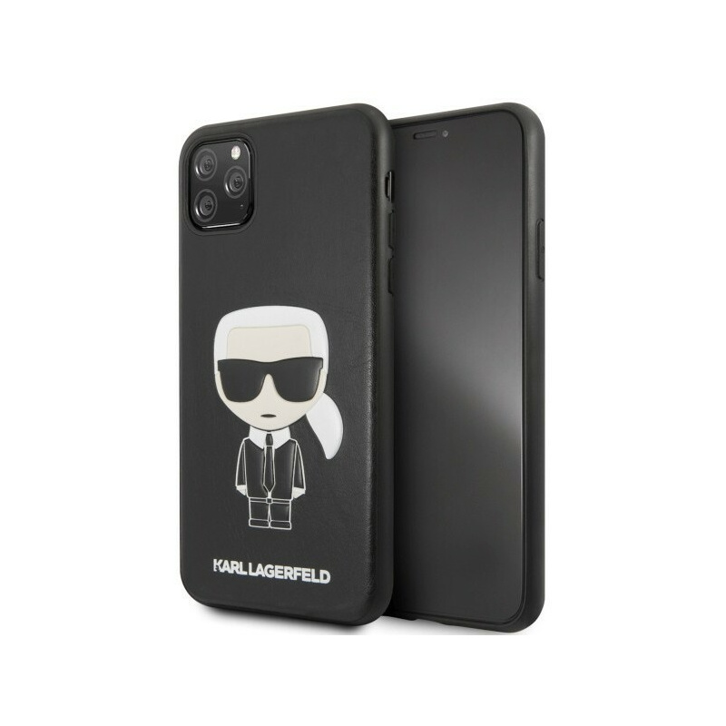 Karl Lagerfeld Distributor - 3700740459560 - KLD174BLK - Karl Lagerfeld KLHCN65IKPUBK iPhone 11 Pro Max hardcase black Iconic Karl Embossed - B2B homescreen