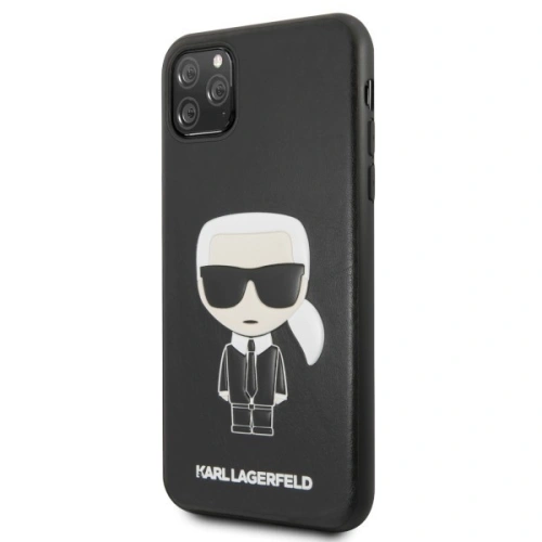 Karl Lagerfeld KLHCN65IKPUBK iPhone 11 Pro Max hardcase czarny/black Iconic Karl Embossed
