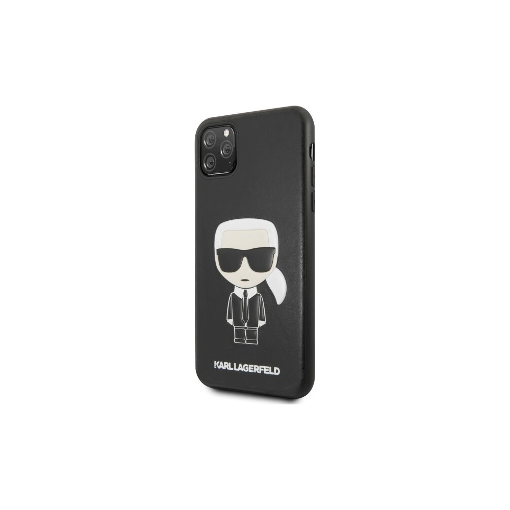Wholesale Karl Lagerfeld KLHCN65IKPUBK iPhone 11 Pro Max hardcase black Iconic Karl Embossed - KLD174BLK - {ean13} - Hurt