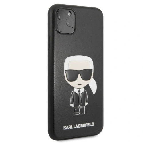 Karl Lagerfeld KLHCN65IKPUBK iPhone 11 Pro Max hardcase czarny/black Iconic Karl Embossed