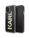 Hurtownia GSM - Karl Lagerfeld KLHCN65KAGBK iPhone 11 Pro Max schwarz/black Karl-Logo Glitter - KLD175BLK - {ean13} - Hurt