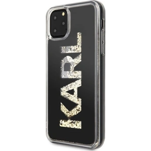 Hurtownia GSM - Karl Lagerfeld KLHCN65KAGBK iPhone 11 Pro Max czarny/black Karl logo Glitter - KLD175BLK - {ean13} - Hurt