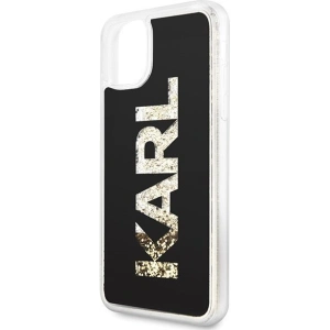Hurtownia GSM - Karl Lagerfeld KLHCN65KAGBK iPhone 11 Pro Max schwarz/black Karl-Logo Glitter - KLD175BLK - {ean13} - Hurt