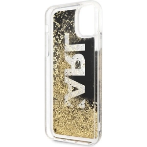 Hurtownia GSM - Karl Lagerfeld KLHCN65KAGBK iPhone 11 Pro Max schwarz/black Karl-Logo Glitter - KLD175BLK - {ean13} - Hurt