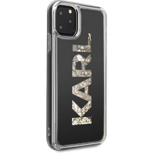 Hurtownia GSM - Karl Lagerfeld KLHCN65KAGBK iPhone 11 Pro Max schwarz/black Karl-Logo Glitter - KLD175BLK - {ean13} - Hurt
