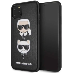 Karl Lagerfeld KLHCN65KICKC iPhone 11 Pro Max hardcase czarny/black Karl & Choupette