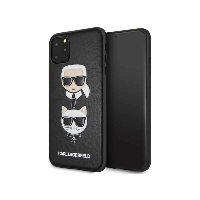 Hurtownia Karl Lagerfeld - 3700740463277 - KLD176BLK - Karl Lagerfeld KLHCN65KICKC iPhone 11 Pro Max hardcase czarny/black Karl & Choupette - B2B homescreen