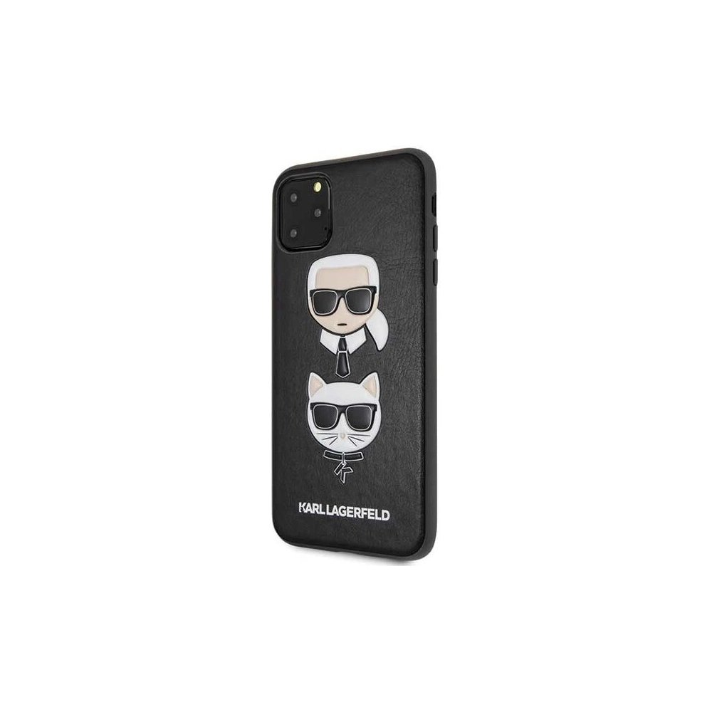 Wholesale Karl Lagerfeld KLHCN65KICKC iPhone 11 Pro Max hardcase black Karl & Choupette - KLD176BLK - {ean13} - Hurt