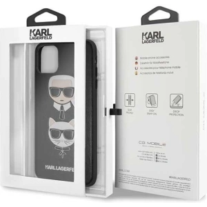 Karl Lagerfeld KLHCN65KICKC iPhone 11 Pro Max hardcase czarny/black Karl & Choupette