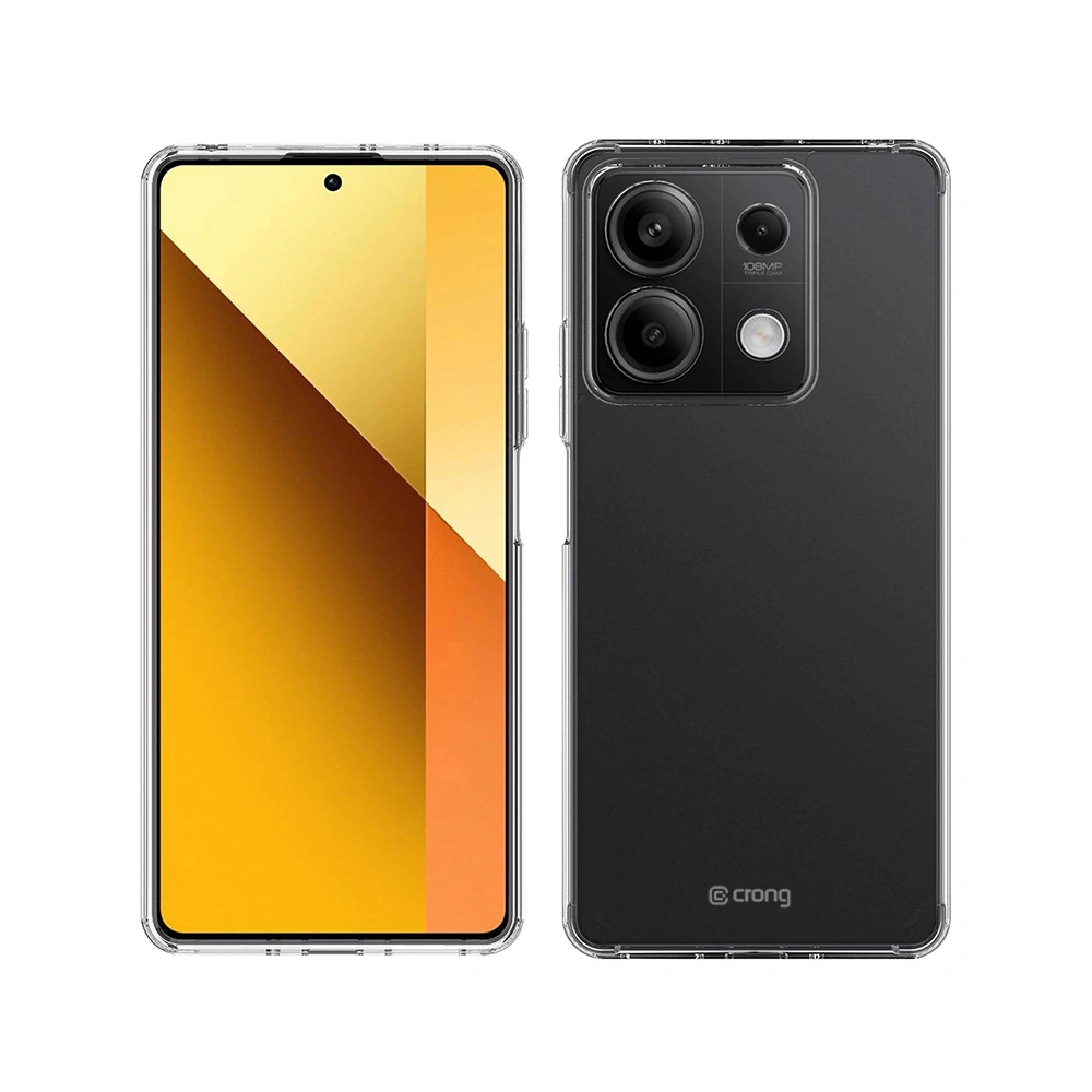 Hurtownia GSM - Etui Crong Crystal Shield Kryt Xiaomi Redmi Note 13 Pro 4G průhledný - CRG731 - {ean13} - Hurt