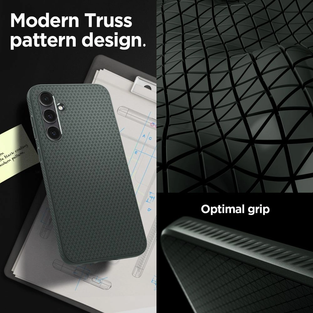 Hurtownia GSM - [OUTLET] Husa Spigen Liquid Air Samsung Galaxy S23 FE Abyss Green - OT-634 - {ean13} - Hurt