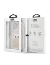 Hurtownia GSM - Karl Lagerfeld KLHCN65PABGNU iPhone 11 Pro Max różowo-złoty/pink gold hard case PEEK A BOO Liquid Glitter - KLD178RS - {ean13} - Hurt