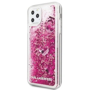 Karl Lagerfeld KLHCN65ROPI iPhone 11 Pro Max rose gold hard case Glitter