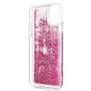 Karl Lagerfeld KLHCN65ROPI iPhone 11 Pro Max różowo-złoty/rosegold hard case Glitter