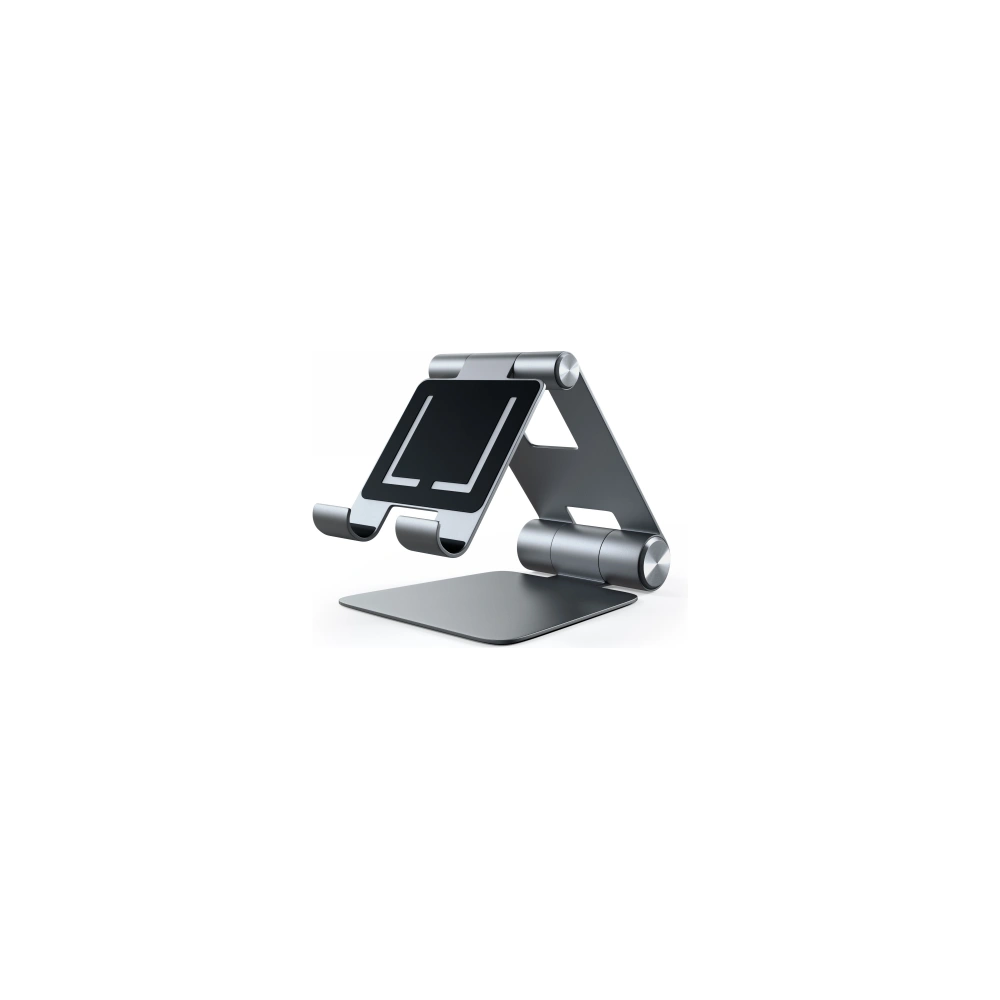Wholesale Satechi R1 Aluminum Hinge Holder Foldable Stand Apple MacBook / iPad silver - STH136 - {ean13} - Hurt