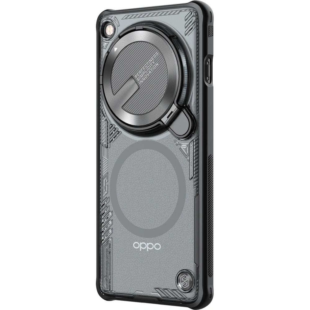 Hurtownia GSM - Etui Nillkin Iceblade Prop Magnetic Oppo Find X7 Ultra negre - NLK1561 - {ean13} - Hurt