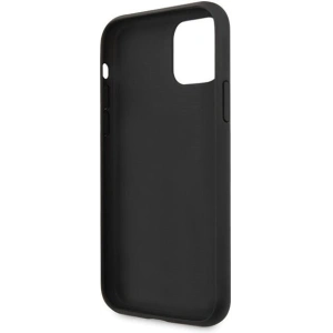 Guess GUHCN65G4GLGR iPhone 11 Pro Max grey hard case 4G Stripe Collection