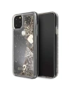 Guess GUHCN65GLHFLGO iPhone 11 Pro Max gold hard case Glitter Hearts