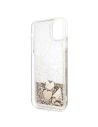 Hurtownia GSM - Etui Guess GUHCN65GLHFLGO Apple iPhone 11 Pro Max gold/złoty hard case Glitter Hearts - GUE258GLD - {ean13} - Hurt