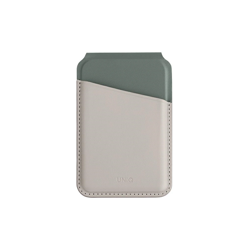 Wholesale UNIQ Lyden DS RFID magnetic wallet with stand function ivory-lichen green - UNIQ1153 - {ean13} - Hurt