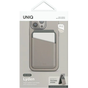 Wholesale UNIQ Lyden DS RFID magnetic wallet with stand function ivory-lichen green - UNIQ1153 - {ean13} - Hurt