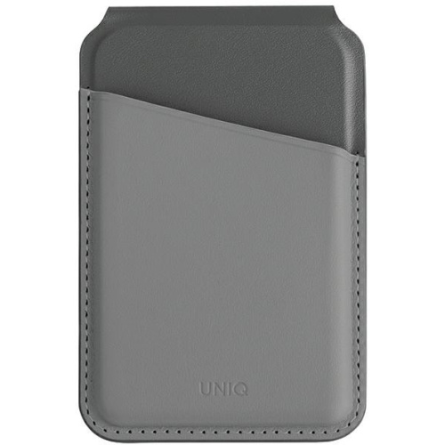 Uniq Distributor - 8886463688434 - UNIQ1155 - UNIQ Lyden DS RFID magnetic wallet with stand function charcoal grey-black - B2B homescreen
