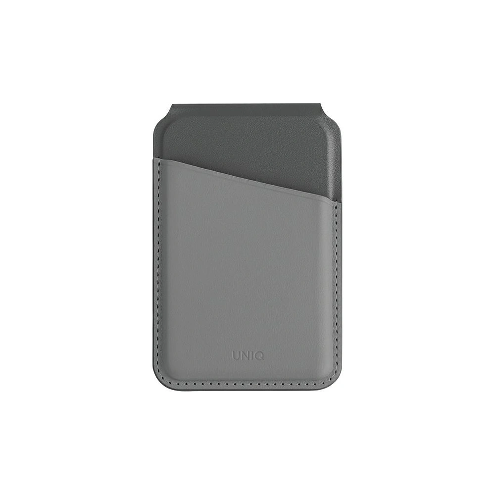 Hurtownia GSM - Portfel magnetyczny RFID z funkcją podstawki UNIQ Lyden DS szaro-czarny/charcoal grey-black - UNIQ1155 - {ean13} - Hurt