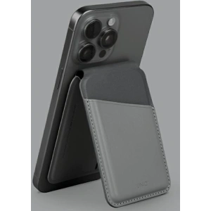 Wholesale UNIQ Lyden DS RFID magnetic wallet with stand function charcoal grey-black - UNIQ1155 - {ean13} - Hurt