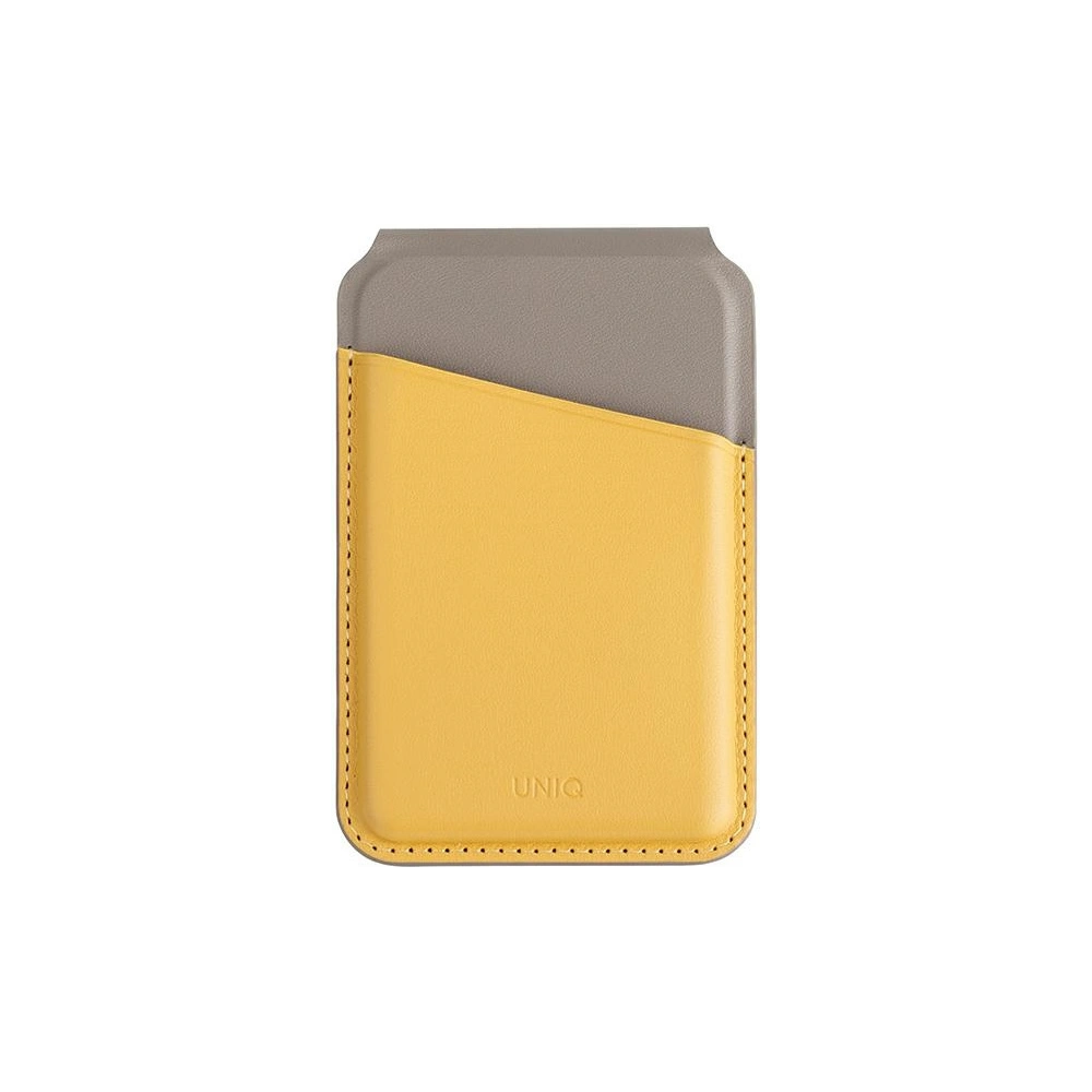 Wholesale UNIQ Lyden DS RFID magnetic wallet with stand function canary yellow-flint grey - UNIQ1156 - {ean13} - Hurt
