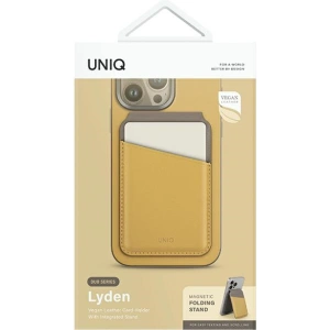 Wholesale UNIQ Lyden DS RFID magnetic wallet with stand function canary yellow-flint grey - UNIQ1156 - {ean13} - Hurt