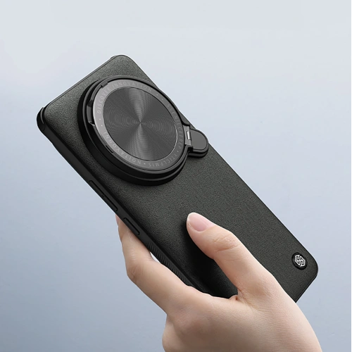 Etui Nillkin CamShield Prop Leather Magnetic Case Xiaomi 14 Ultra czarne