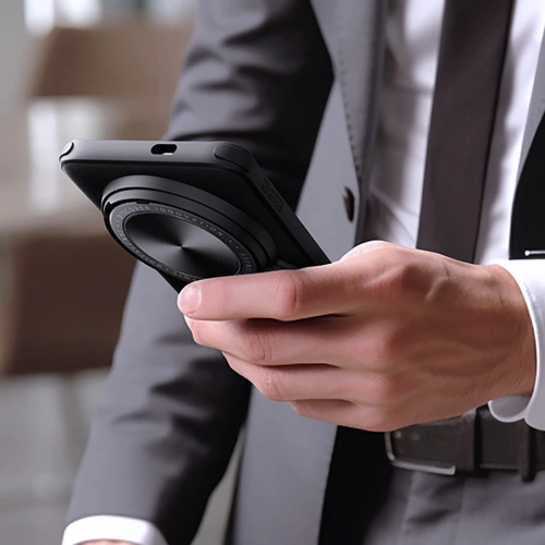 Etui Nillkin CamShield Prop Leather Magnetic Case Xiaomi 14 Ultra czarne