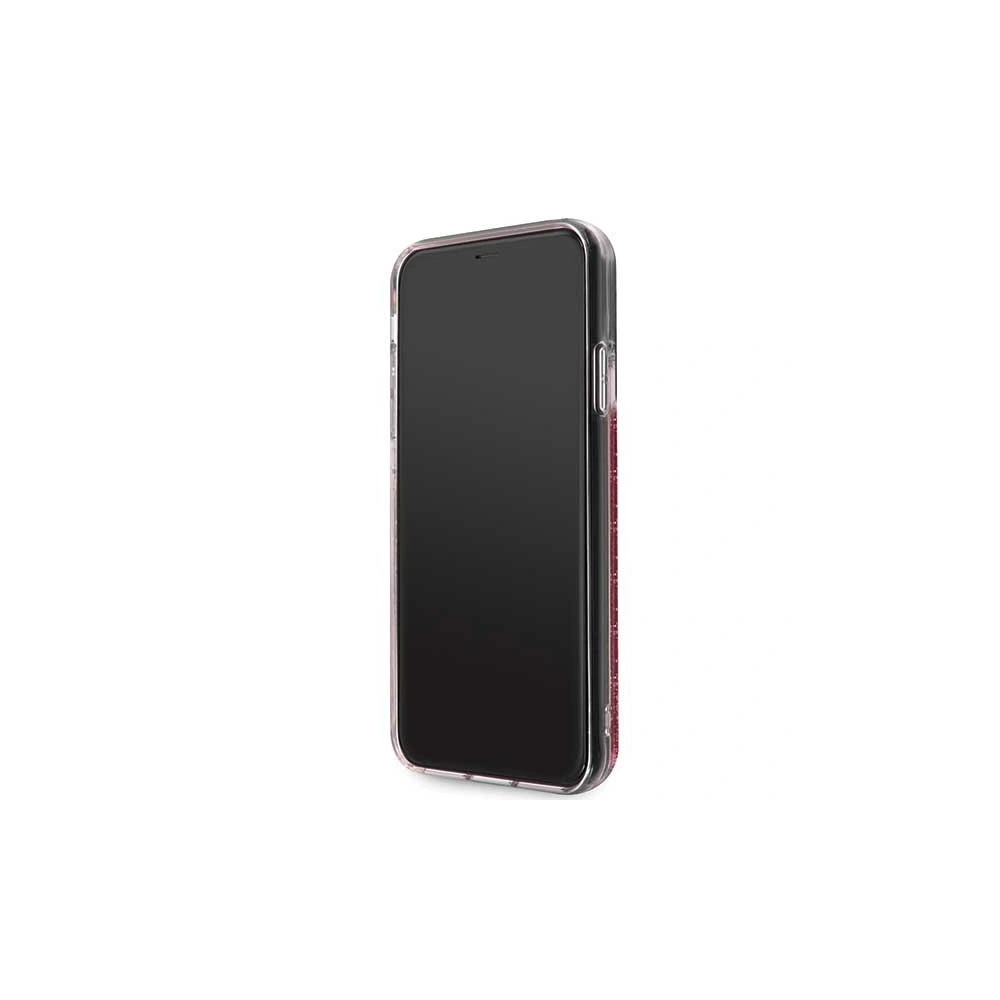 Hurtownia GSM - Etui Guess GUHCN65GLHFLRA Apple iPhone 11 Pro Max raspberry hard case Glitter Hearts - GUE259HEA - {ean13} - Hurt
