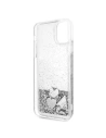 Hurtownia GSM - Etui Guess GUHCN65GLHFLSI Apple iPhone 11 Pro Max srebrny/silver hard case Glitter Hearts - GUE260SLV - {ean13} - Hurt