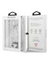 Wholesale Guess GUHCN65GLHFLSI iPhone 11 Pro Max silver hard case Glitter Hearts - GUE260SLV - {ean13} - Hurt