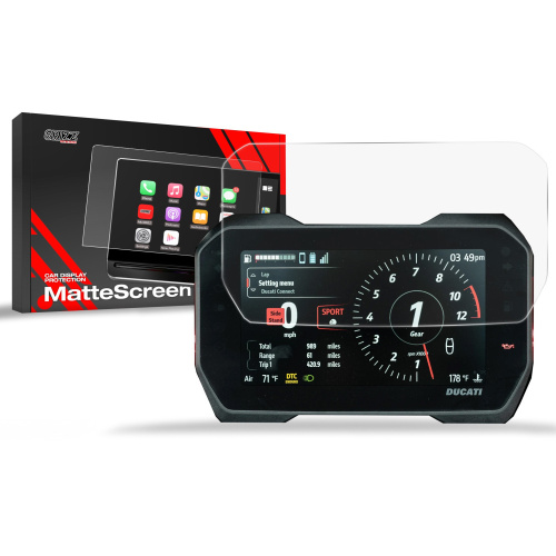 GrizzGlass Distributor - 5906146424593 - GRZ9870 - Matte GrizzGlass CarDisplay Protection Ducati Multistrada V4 RS 7" 2024 - B2B homescreen