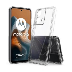 Hurtownia GSM - Etui Crong Crystal Shield Cover Motorola Moto G34 przezroczysty - CRG737 - {ean13} - Hurt