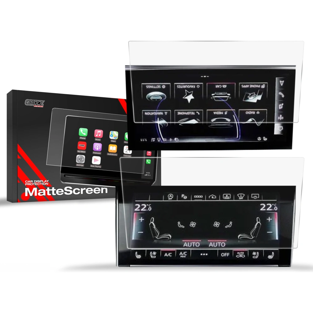Hurtownia GSM - GrizzGlass CarDisplay Protection folie mată pentru Audi A8 D5 2017-2021 [2in1] - GRZ9876 - {ean13} - Hurt