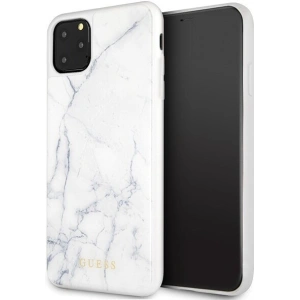 Wholesale Guess GUHCN65HYMAWH iPhone 11 Pro Max white Marble - GUE264WHT - {ean13} - Hurt
