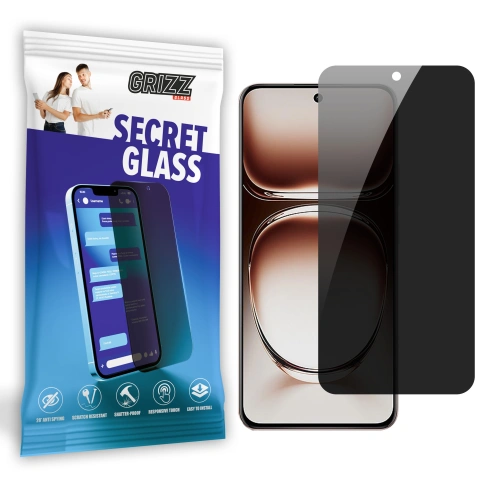 Matowe szkło prywatyzujące GrizzGlass SecretGlass do Oppo Reno 12