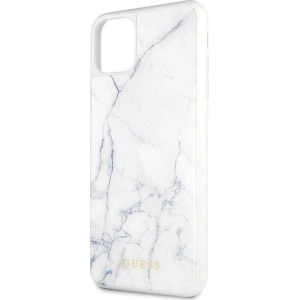 Hurtownia GSM - Etui Guess GUHCN65HYMAWH Apple iPhone 11 Pro Max weiß/white Marble - GUE264WHT - {ean13} - Hurt